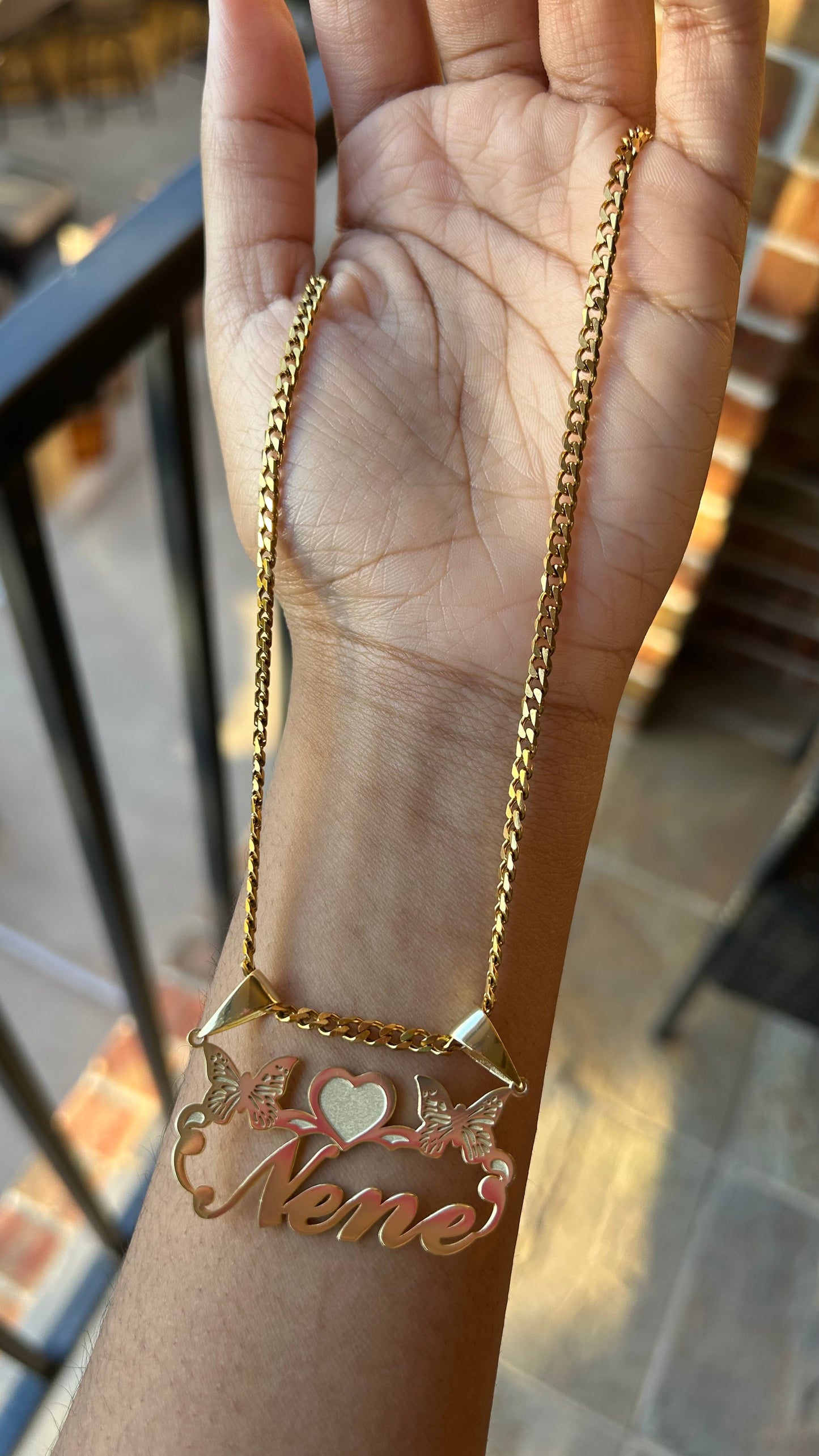 CUSTOM NAMEPLATED NECKLACE